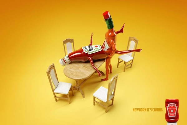 Une publicité HEINZ  ‘caliente’ à la sauce mexicaine très épicée !